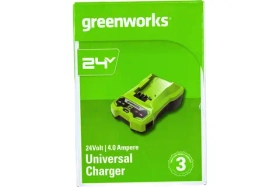 Устройство зарядное быстрое G24C4 24 В, 4 А GreenWorks 2946407