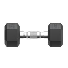 Гантель гексагональная UNIX Fit обрезиненная 5 кг, 2 шт.