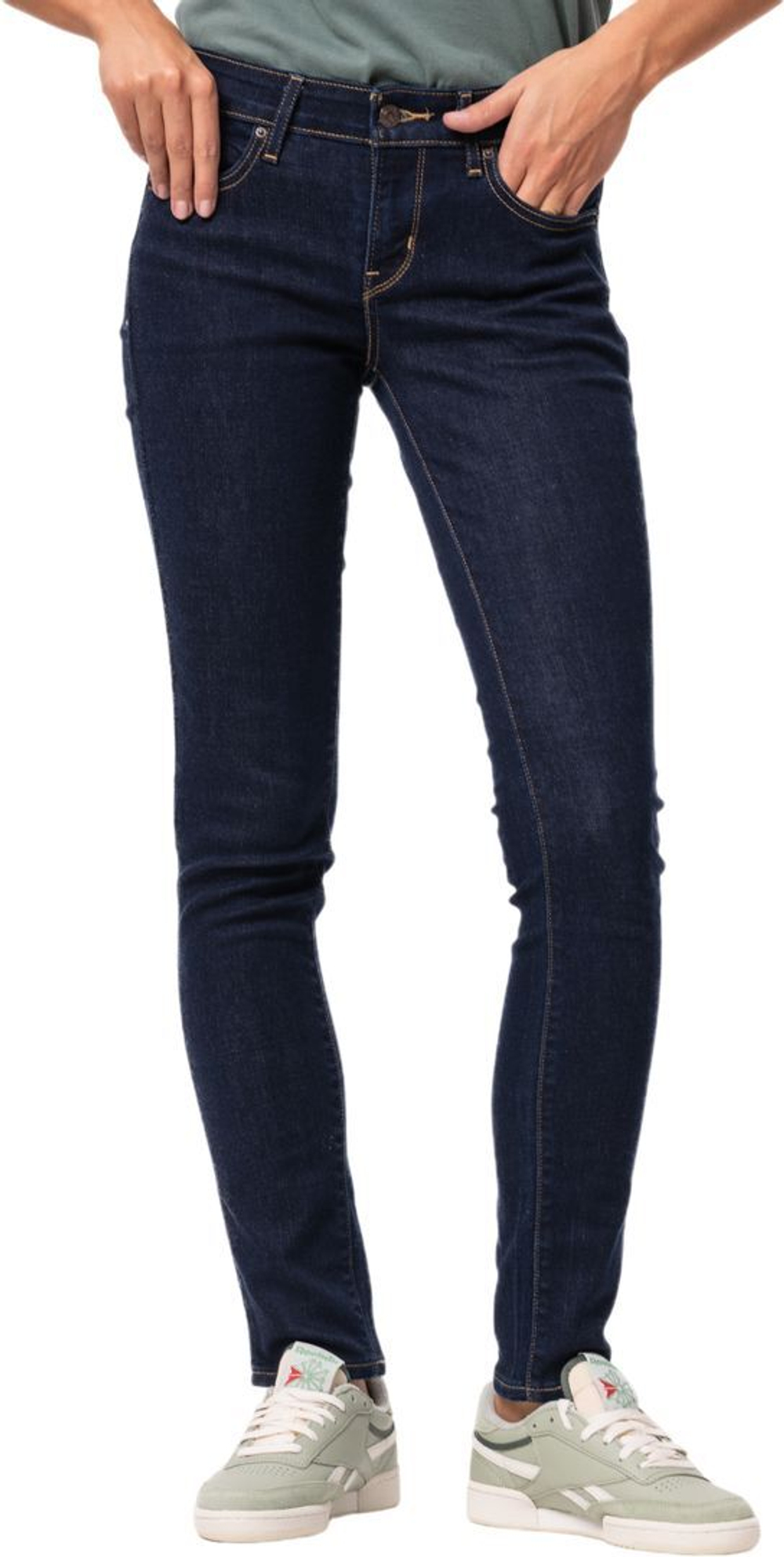 Джинсы Levis 711 Levi's Original SKINNY CAST SHADOWS синий