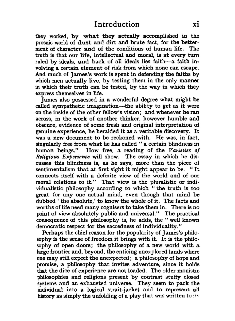 Selected papers on philosophy | James William