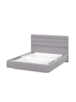 Кровать двухспальная 160х200 мягкая спинка Белый