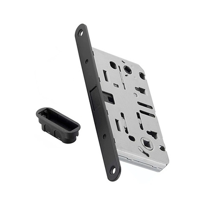 Замок с магнитной защелкой ARCHIE LM 5212 OL BL под завертку мат.черный