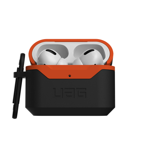 UAG Standard Issue Hard Case 001 for AirPods Pro 1 & 2 Black / Orange (Чёрный / Оранжевый)10243F114097
