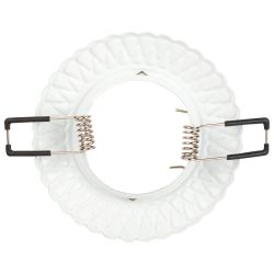 Светильник встраиваемый штампованный ЭРА ST4 CH/WH /1 под лампу MR16 GU5.3 белый