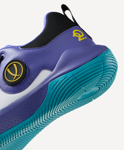 Кроссовки баскетбольные JÖGEL Launch 2.0 LOW, белый/фиолетовый/голубой