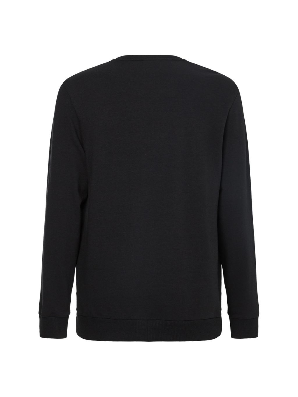 Мужская теннисная кофта Calvin Klein L/S Sweatshirt - black w/strawberry shake