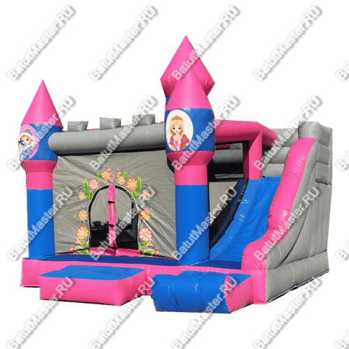 Коммерческий надувной батут "Маленькие принцессы"