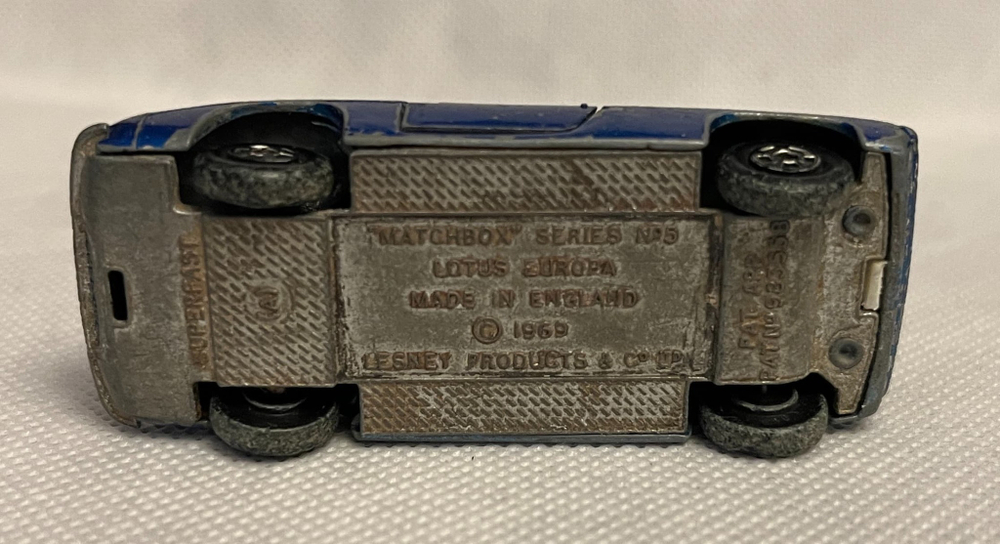 Lesney Matchbox Series № 5 Lotus Europa (Blue) (1969)