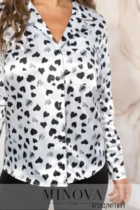 Рубашка 1091-белый Minova