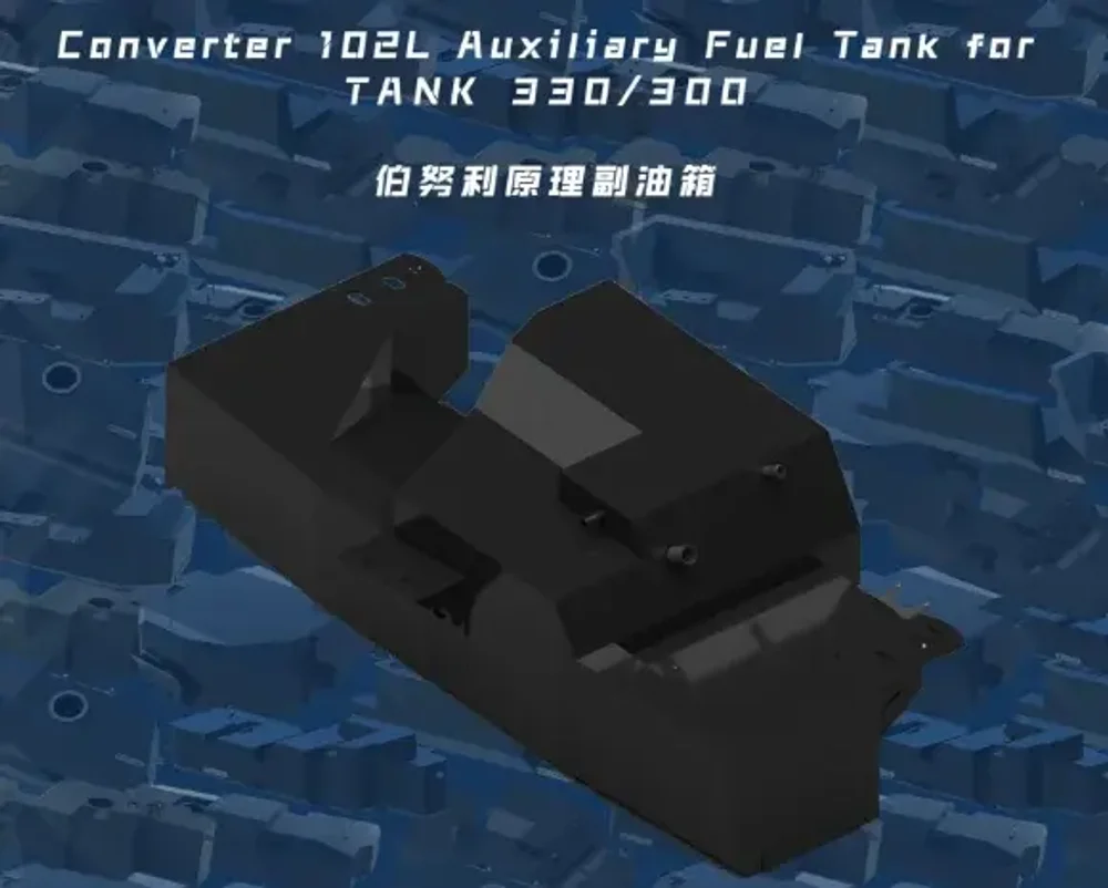 Дополнительный топливный бак 102 литра для Tank 300 / 330 2021+ Танк резервный бак топливный насос