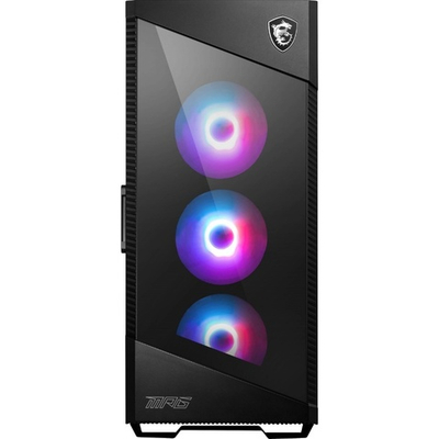 Корпус MSI MPG VELOX 100R черный, без БП, E-ATX
