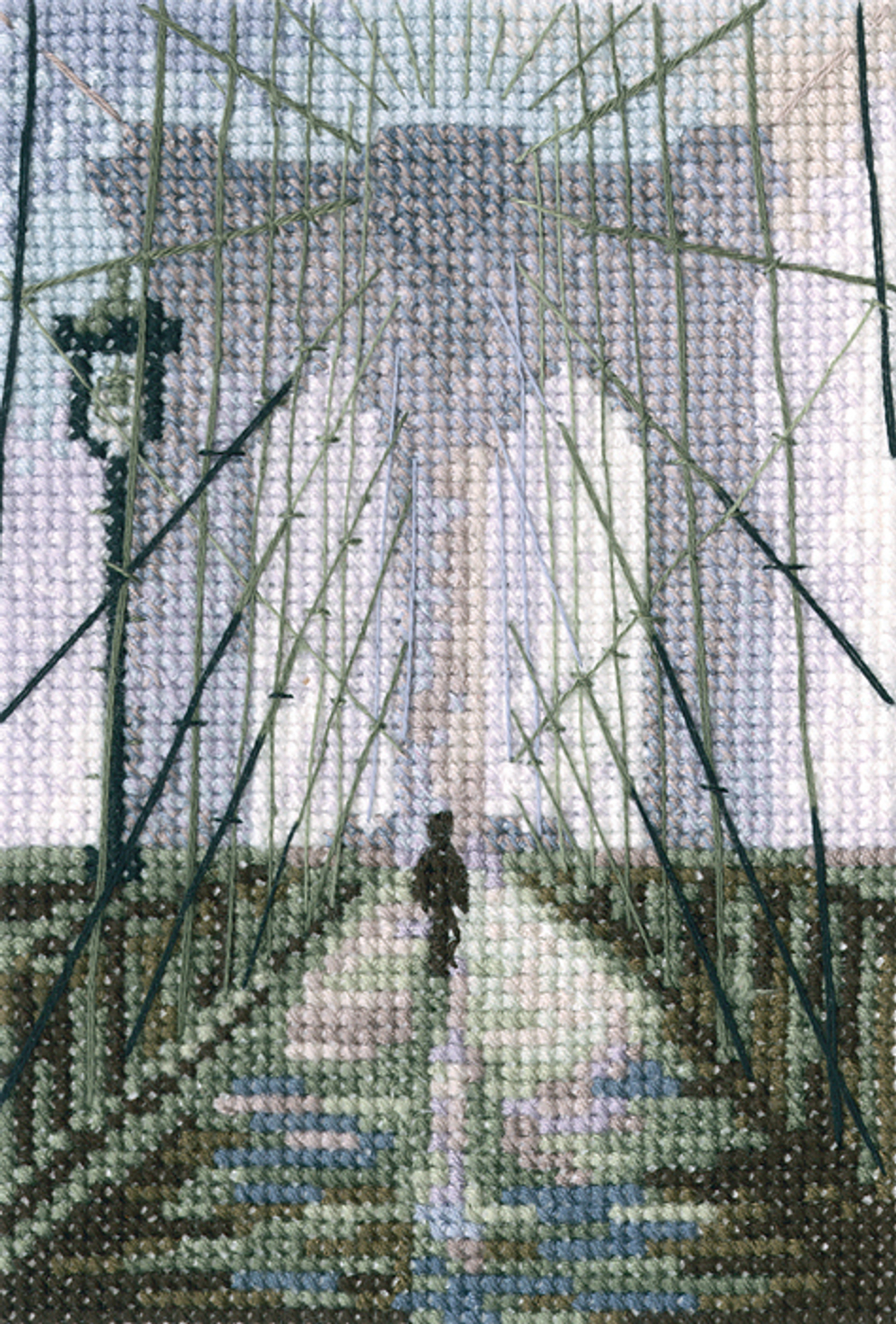 Коллекция:	Пейзаж¶Название по-английски:	Brooklyn bridge¶Название по-русски:	Бруклинский мост¶Размер