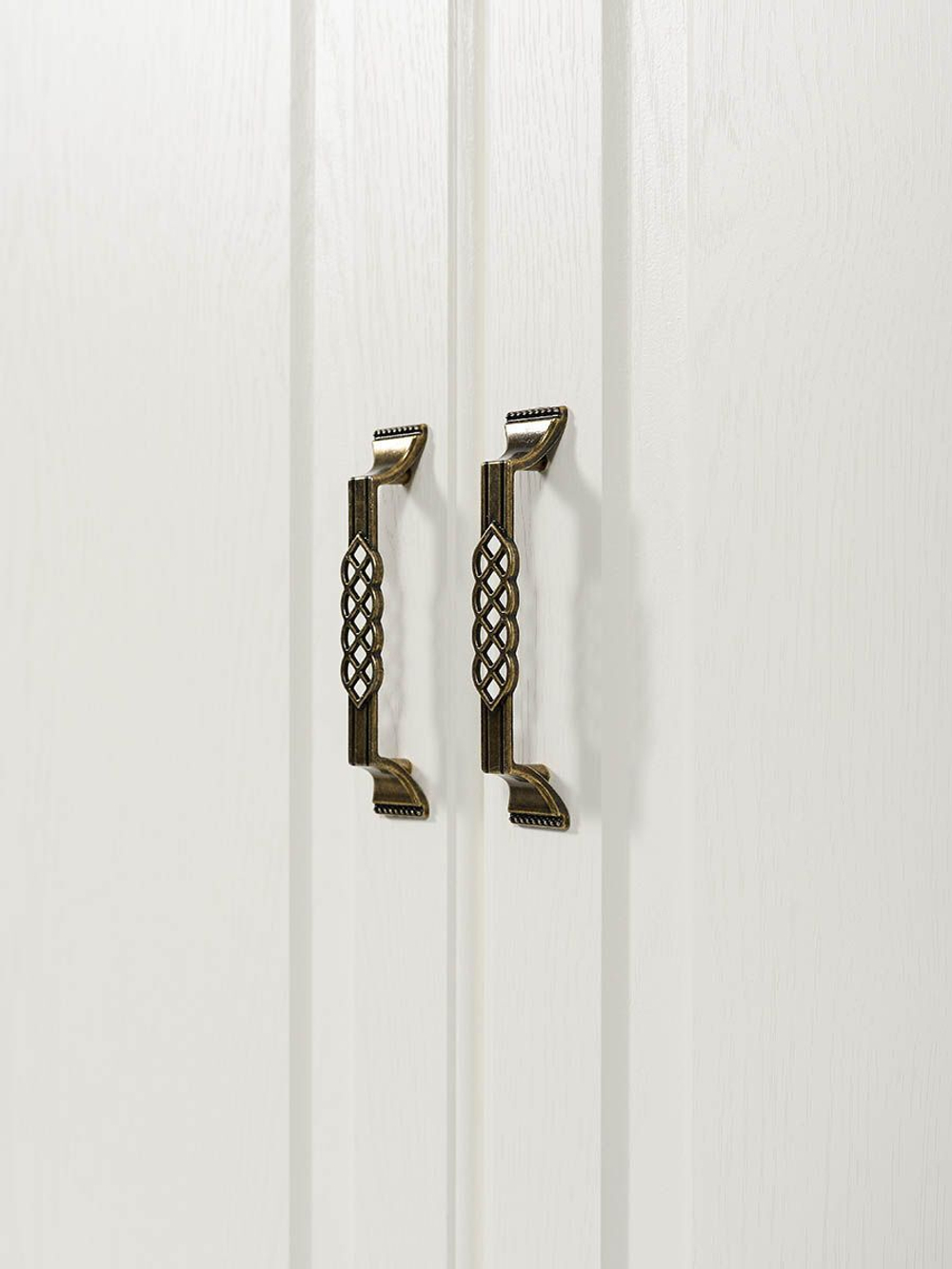 Ливерпуль Шкаф для одежды 13.134.01 Белый/Ясень ваниль