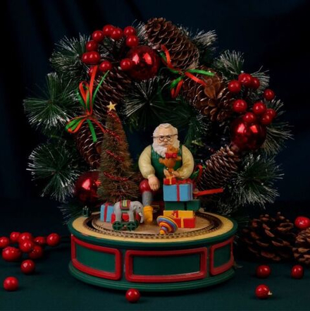 Винтаж: Новогодняя музыкальная шкатулка