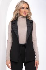 Жилет "Эффектное появление" (полоска/блэк) Б8197 LT Collection