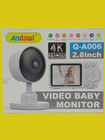 Видеоняня беспроводная с монитором 2,8" 4K HDR Andowl Q-A006