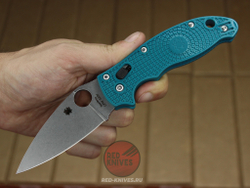 Нож Spyderco Manix 2 LTW (бирюзовый) RK-425
