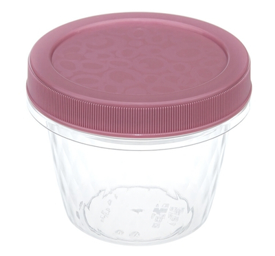 Емкость для продуктов с завинчивающейся крышкой РОЛЛ 0,3л микс (разноцветный) М1470