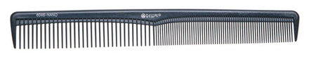 Расческа DEWAL NANO комби антистат 18,5см черная
