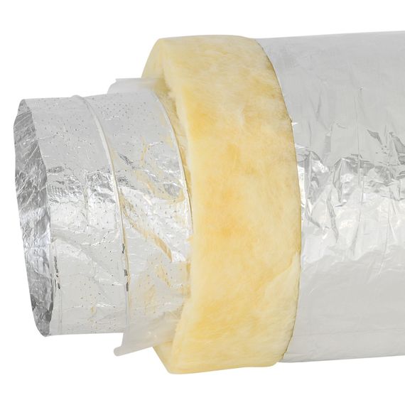 SONODEC 25-DS254мм x10м Звукопоглощающий гибкий алюминиевый воздуховод (Нидерланды)