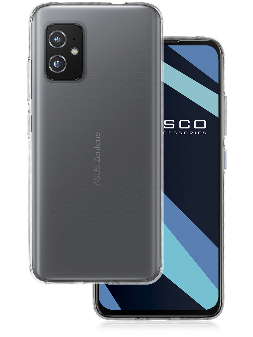 Чехол ROSCO для ASUS Zenfone 8 оптом (арт. AS-ZF8-TPU-TRANSPARENT)