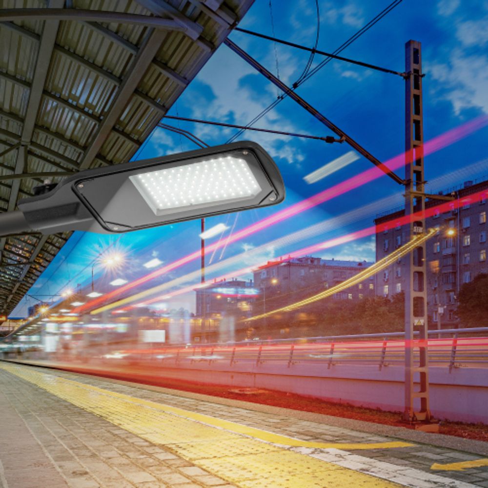 Светильник уличный светодиодный ЭРА SPP-504-0-50K-070 70Вт 5000К IP65 КСС Д консольный | Уличные консольные светильники