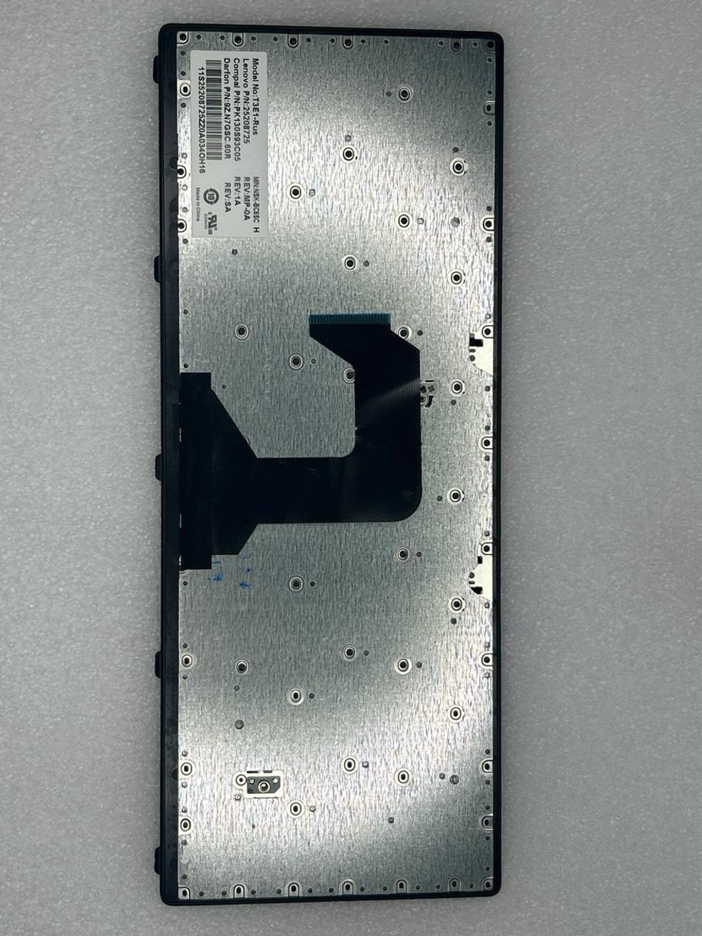 Клавиатура для ноутбука Lenovo S40-70 раскладка - русская, без подсветки, черная (25208725), оригинал