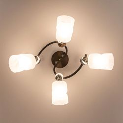 Citilux Сиерра CL119241 Люстра с поворотными плафонами Чёрная