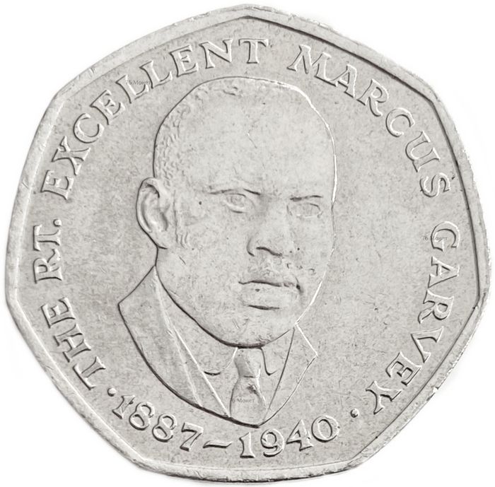 25 центов 1992 Ямайка