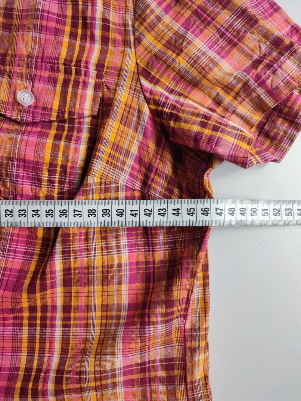 Блузка John Baner в клетку 44 размер