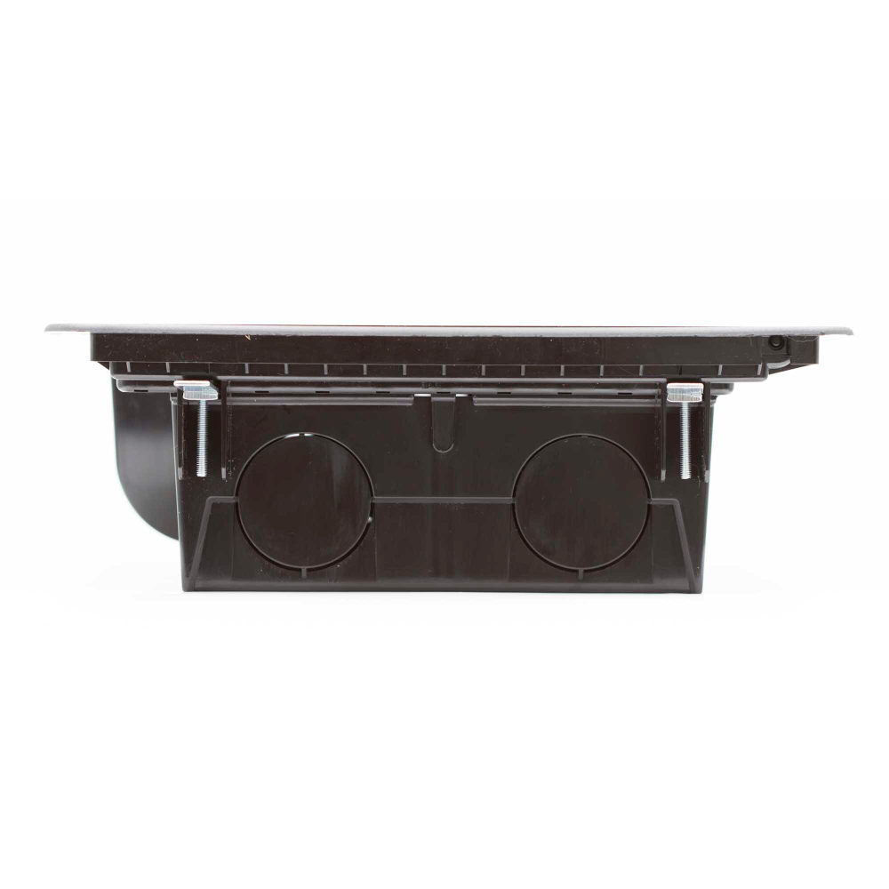 Лючок напольный 12 мод, черный RAL 9005