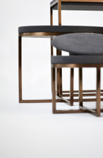 Комплект демонстрационного оборудования 547010-ЗГМБ (Замша ГРАФИТОВАЯ/Металл БРОНЗА )