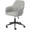 Рабочее кресло на колесиках Madina светло-серое