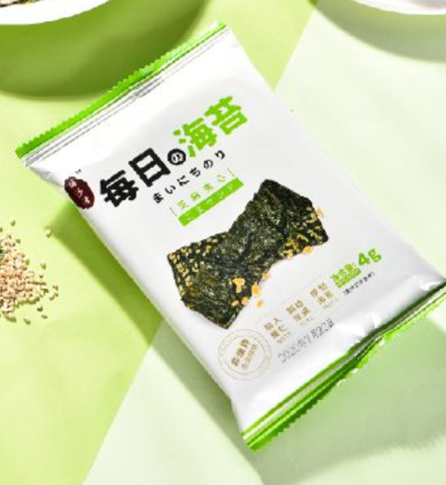 Водоросли морские сушеные с кунжутом Shanyuanze 24г