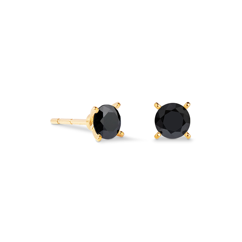 Серьги Coeur de Lion Black-Gold 0207/21-1316
