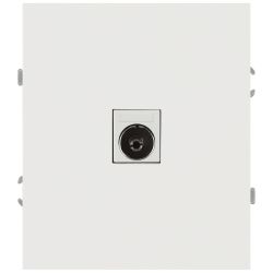 Розетка ЭРА Arktik 16-3101-01 TV одиночная белый