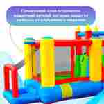 Батут для дачи "Замок радости" 3.4*2.8*2,05 м