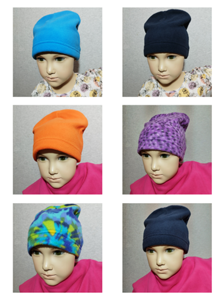 100110 Шапка детская флис (54-56)