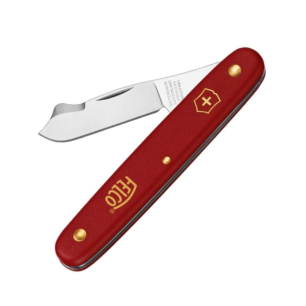 Нож садовый Victorinox, красный