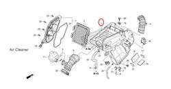 17210-KZZ-900. CASE COMP., AIR CLEANER. Honda CRF250L-M-Rally