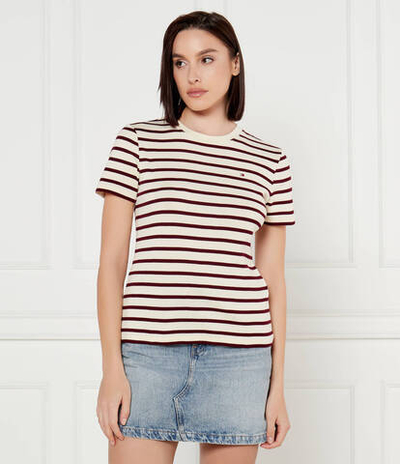 Футболка Tommy Hilfiger - бордовый(WW0WW40587)