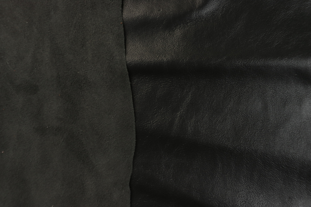 0,5-0,7 Кожа для одежды Дарк черный
