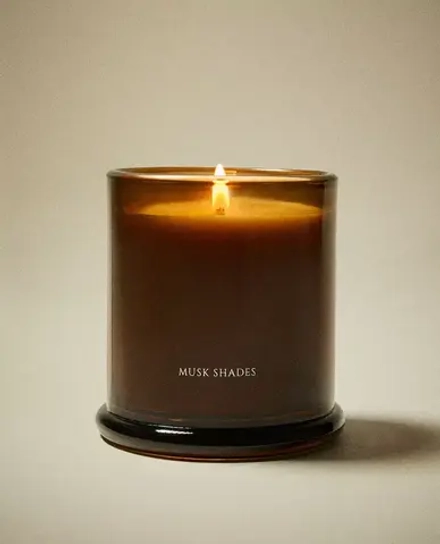ZARA HOME АРОМАТИЧЕСКАЯ СВЕЧА MUSK SHADES (500 Г)