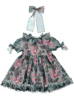 платье с заколкой