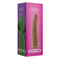 Реалистичный фаллоимитатор 20,5см без мошонки Egzo Mad Cactus