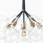 Pendant design lamp  Bubble Jumbo-36 by Pelle (Black)