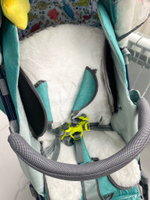 Коляска комбинированная (санки - коляска) «Ника Детям 7-7» джинс зеленый (арт. НД7-7/3)