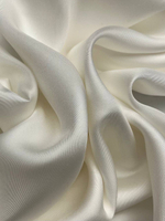 Шелк твил белый