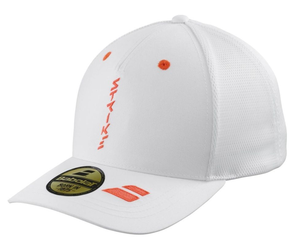 Теннисная кепка Babolat Curve Trucker Cap - White