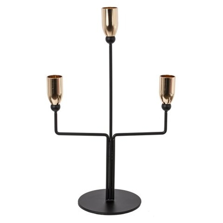 GAEM Подсвечник для 3-х свечей, L19,5 W10 H31 см